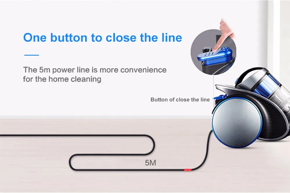 MIDEA VACUUMCLEANER BAGLESS CANISTER BLUE MC15K2BCA HSDS Online