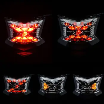 

Motorcycle Integrated LED Tail Light Brake Stop Light Turn Signals For Kawasaki Taillight Z650 Z900 NINJA 650 ABS 2017 2018