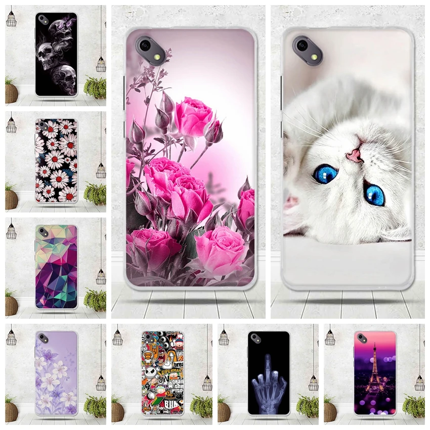 

Phone Cases For BQ BQ-5035 Velvet Case Silicone Soft TPU Cover For BQ BQ-5035 Velvet BQ 5035 5.0 inch Cover Luxury Printing Case