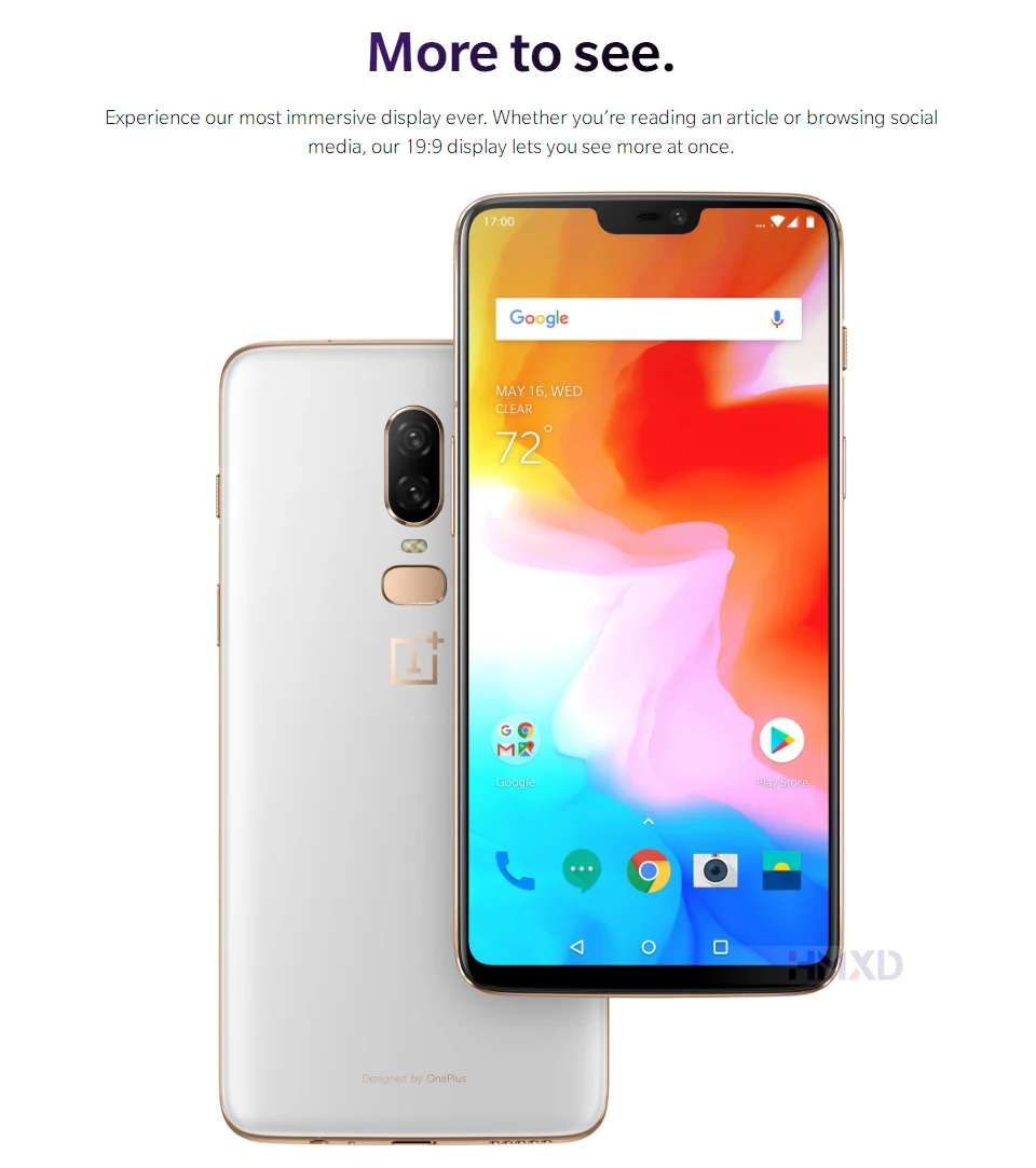 Чехол из ПВХ для Oneplus 6 мобильный телефон ГБ/8 ГБ Оперативная память 64 Гб/128 ГБ/256