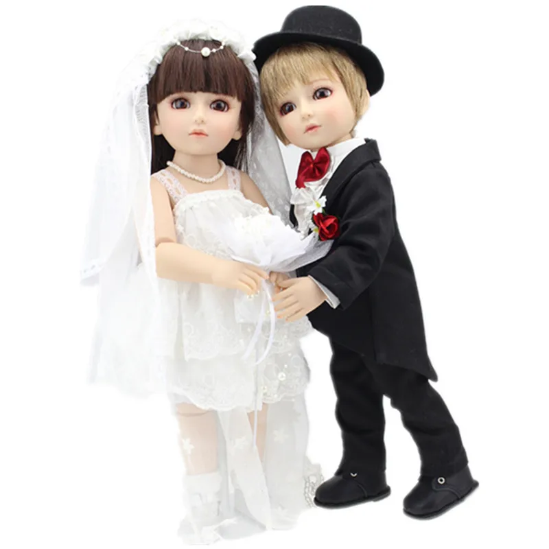 New Popular Wedding 45cm18 Inches Sdbjd Girl Doll Moving Joint Body