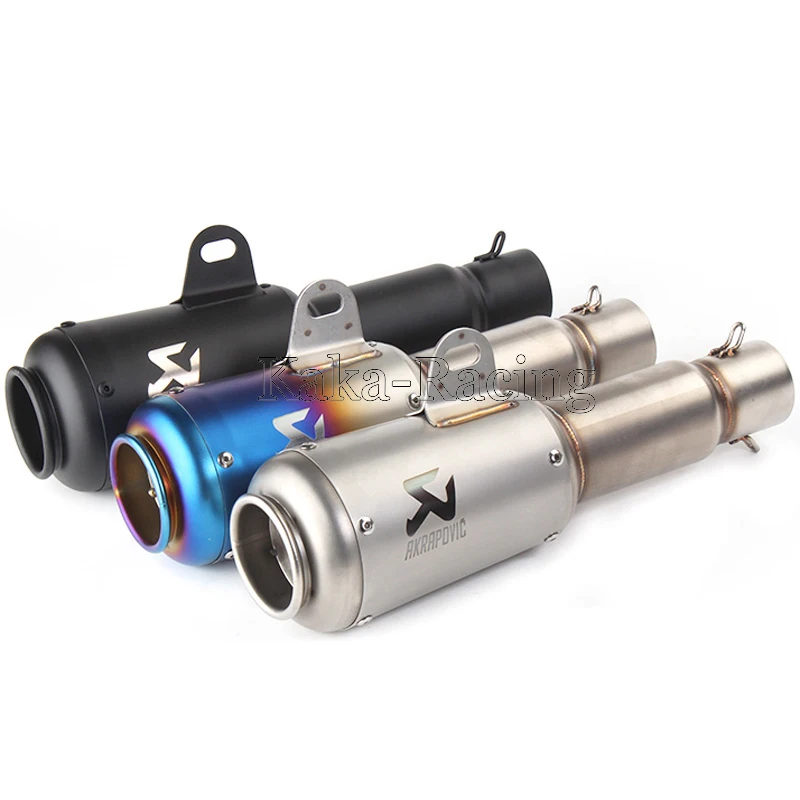 На входе 51 мм moto rcycle Глушитель Трубы Akrapovic rbike модифицированный глушитель