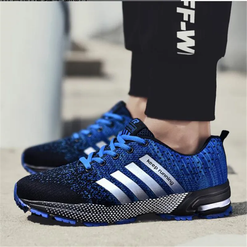 

new popular Men's sneakers Couple Casual Shoes Men's Flats Sneakers Mesh Breathable Outdoor Walking Shoes sneakers Trainers