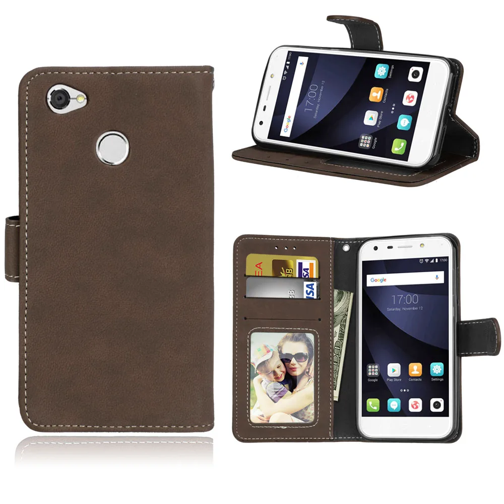 For Zte Blade A6 Case Zte Blade A6 Lite Cover PU Leather