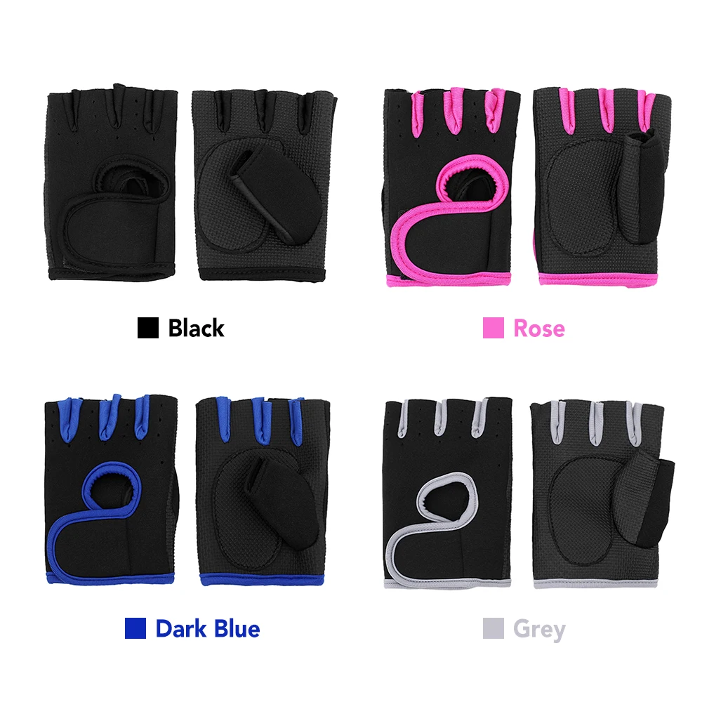 2pcs Gym Gloves Heavyweight Sports Exercise Weight Lifting Gloves Body Building Training Sport Fitness Gloves for Fiting Cycling