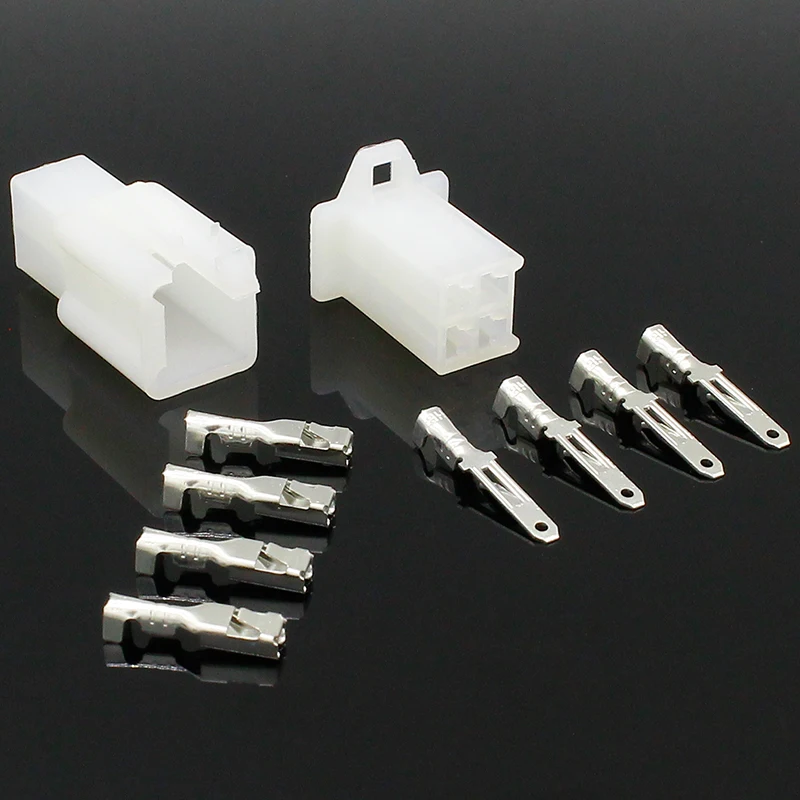 10set/lot 2,8mm 1/2/3/4/6/9 pin Automotive Elektrischen draht Stecker Männlich Weiblich kabel terminal stecker Kits Motorrad ebike auto