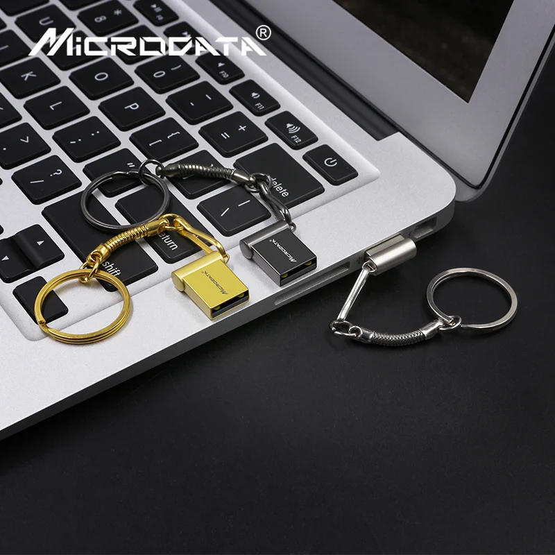 Супер мини USB флеш-накопитель 4 ГБ 8 ГБ 16 ГБ 32 ГБ 64 ГБ с кольцом для ключей Micro memory Stick микро-накопитель USB флешка флэш-накопитель автомобиль