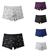 4 шт./Новое мужское нижнее белье, мужские шорты-боксеры, хлопковые трусы-боксеры для мужчин, штаны большого размера 5XL, свободные дышащие трусы