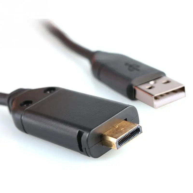 Высокое качество 0,5 м USB кабель для цифровой камеры высокоскоростной USB 2,0 кабель для передачи данных для samsung SUC-C4 NV24HD NV100HD TL34HD черный