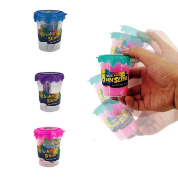 

Kids DIY Shake Slime Fluffy Powder Star Modeling Clay Toys for Children DIY Craft Toys Educational Toys with Slime Supplies Box