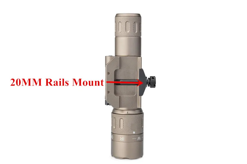 Noite-evolução Tático Lanterna Infravermelha Vermelho ir Rifle Fold Montar Caça Lâmpada Arma Armas Luz Ne08036 Wmx200 21 Cheap Luzes de armas