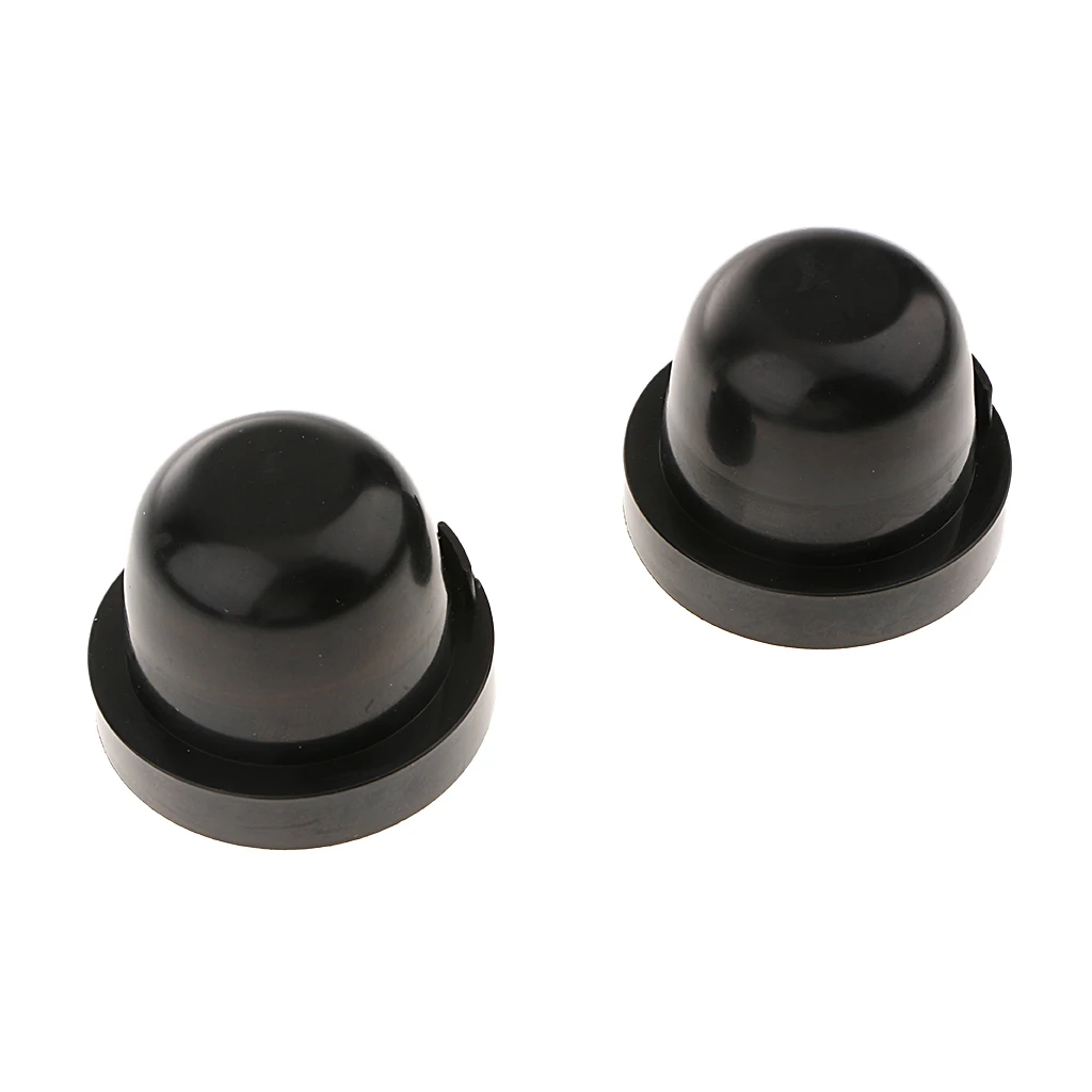2x Universal HID LED Headlight Headlamp Dust Cover Light Cap Dustproof 65mm/70mm/75mm Rubber Housing Seal Cap