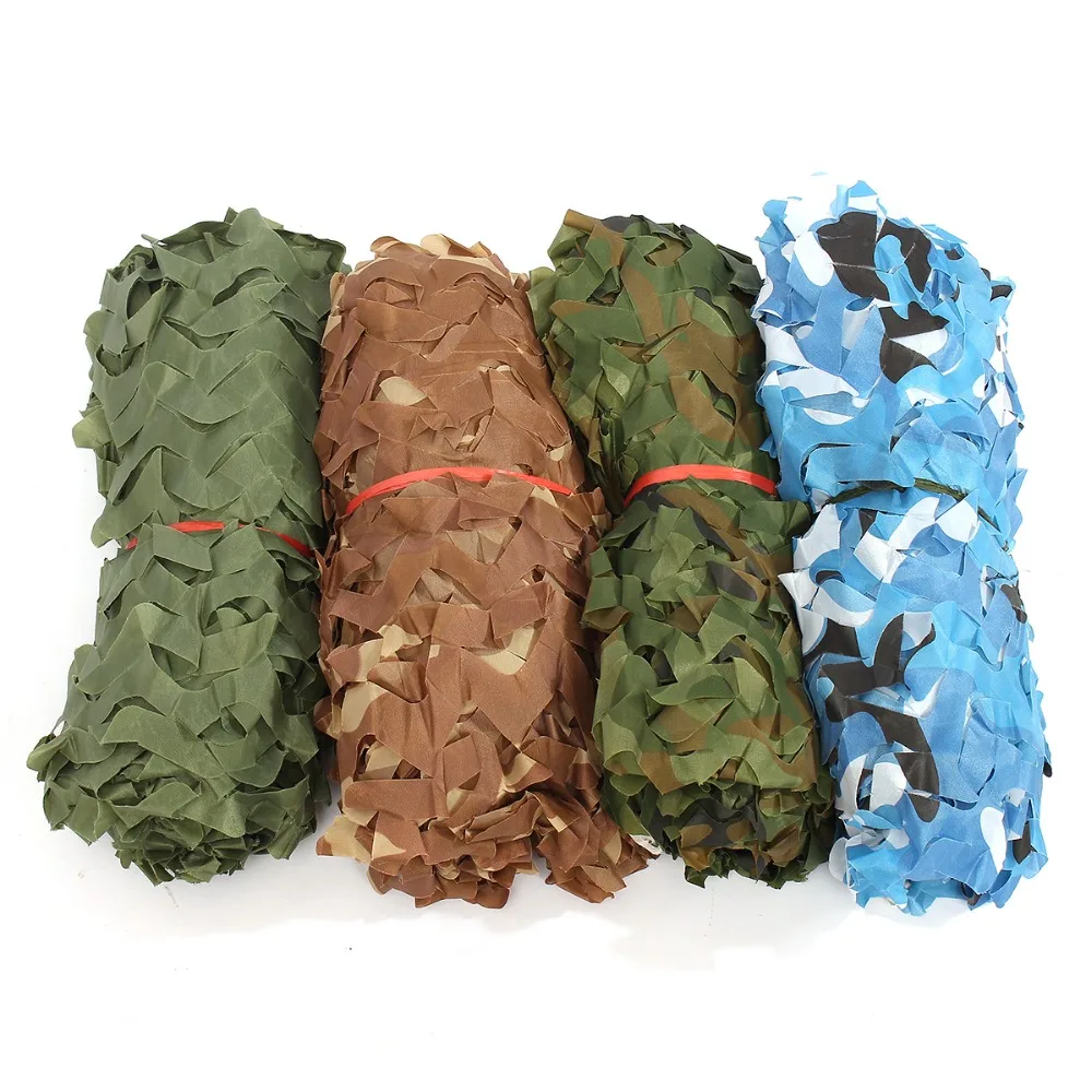 

2*3M Camouflage net Camo Hunting Camping Military Photography camo net Sun Shelter Jungle Blinds Car-covers Net