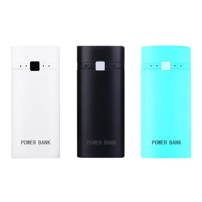 

2x18650 Mini USB Port Battery Charger Holder Power Bank Box Shell Case DIY Kit Battery Storage Box For Smart phone