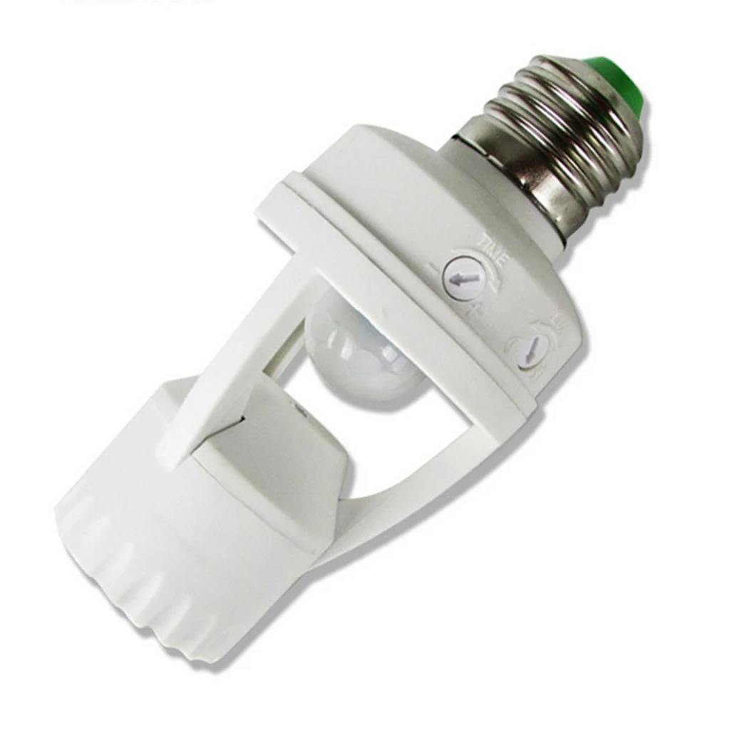 

E27 LED Light Bulb Base Adapter Holder Infrared Motion Sensor Lamp Socket