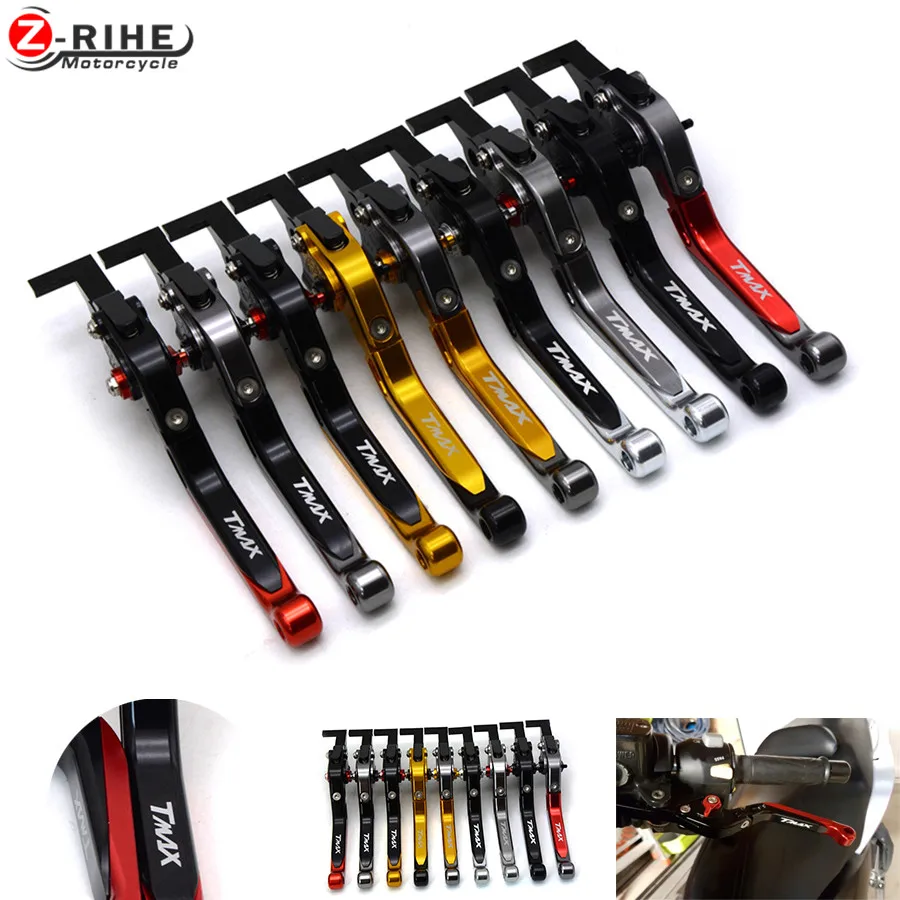 adjustable motorcycle brake clutch levers For Yamaha TMAX530 TMAX 500 T-MAX530 T-MAX 530 tmax-500 2008 - 2012 2013 2014 2016 16 adjustable motorcycle brake clutch levers for yamaha tmax500 tmax 500 t max500 t max 500 xp500 2008 2012 2009 2010 2011