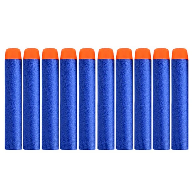 

50PCs Soft Hollow Hole Head 7.2cm Refill Darts Toy Gun Bullets for Nerf Series Blasters Xmas Kid Gift hot sale