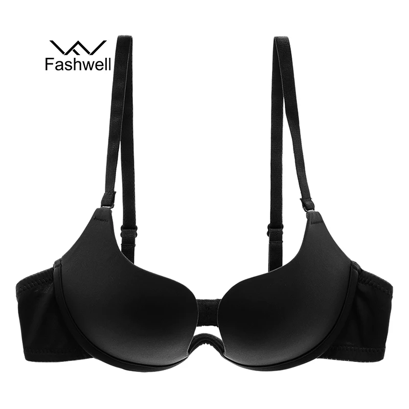 Free Shipping Sexy Deep U Low Cut Push Up Women Lingerie U Bra Backless Women's Bras Intimates