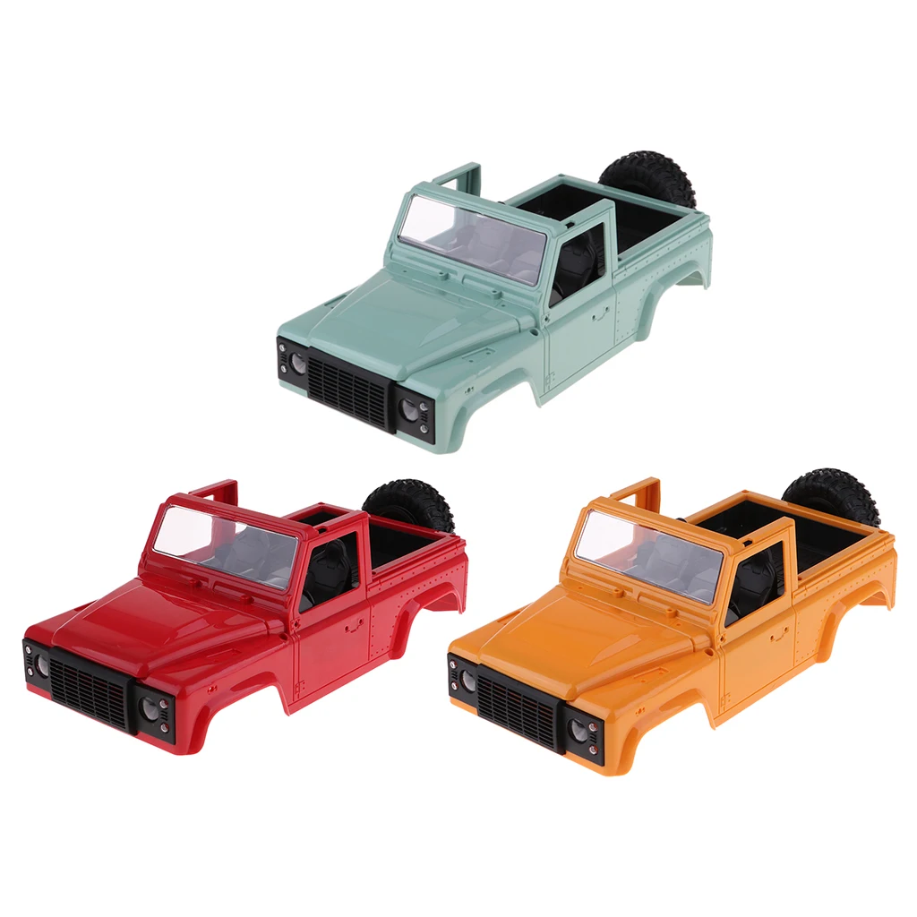 RC Crawler Shell Body Bodycover Wheelbase 200mm for MN-90 91 D90 RC Car DIY 1/12 RC Pickup Truck Parts