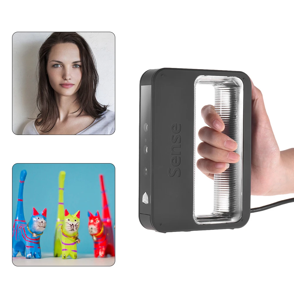 

3D Systems Sense 2 Handheld 3D Scanner High Precision USB Connection for Design Research Crafts Processing 3D Scanner