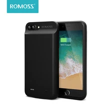 Чехол для аккумулятора Romoss 8000 мАч для iPhone 6/7 Plus, внешний аккумулятор, чехол для зарядки для iPhone 6/7 Plus, чехол для зарядного устройства