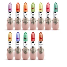 Увлажнитель длительного действия прозрачный с функцией изменения цвета в зависимости от температуры желе губная помада цветок помада блеск для губ 180 шт