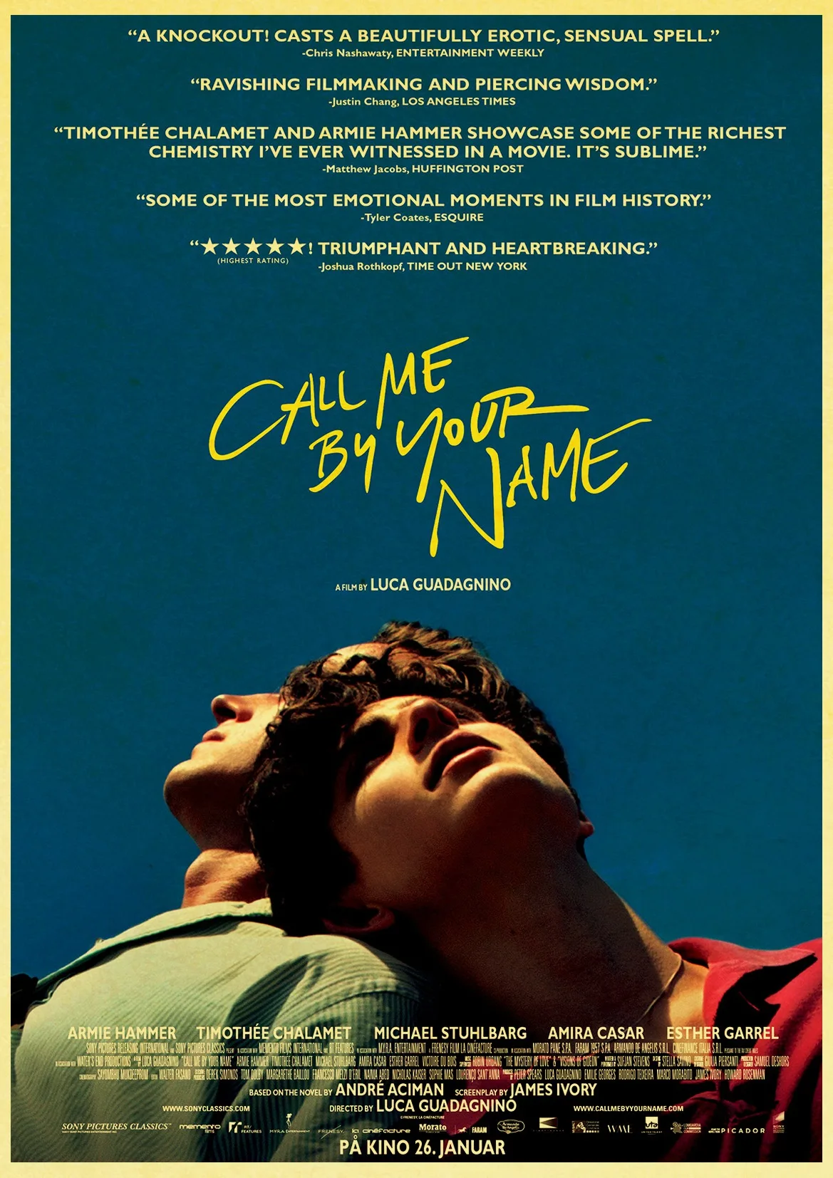 Movie Call Me By Your Name Retro Poster Sticker Home Decoration Wall Sticker Art Painting Kraft Paper Sticker Bar Buy At The Price Of 3 08 In Aliexpress Com Imall Com