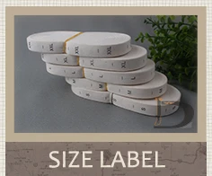 1000 шт рулонные хлопчатобумажные бирки тканевые этикетки с логотипом на заказ печатные бирки для одежды бежевые нижние цвета