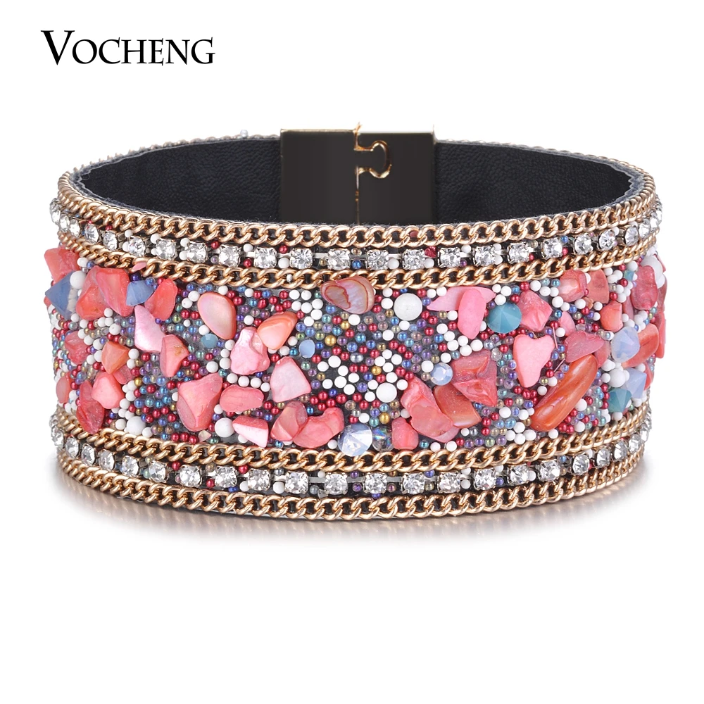 Buy 10PCS/Lot Leather Bangle Clasp Bracelet