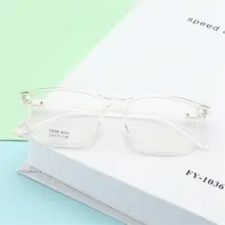 Сверхлегкие очки кадр TR90 Для мужчин/Для женщин квадратный Близорукость Оптические очки кадр 049 очками 52-16-140