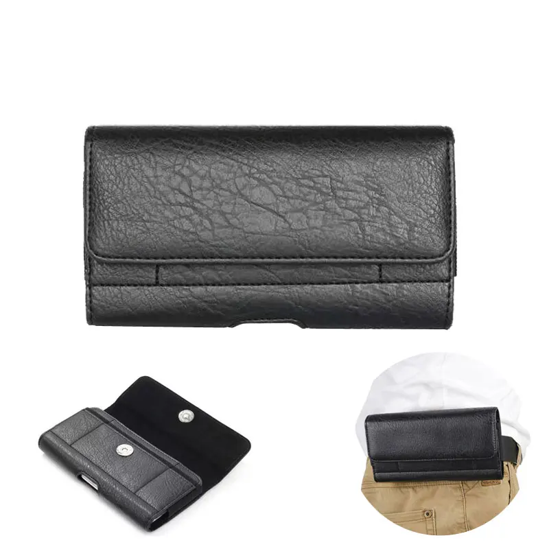 

Phone Cover Belt Clip Holster Leather Pouch Case for Samsung S10 Plus s10e Retro Magnetic bag Case for iphone XR XS Max 8 Plus