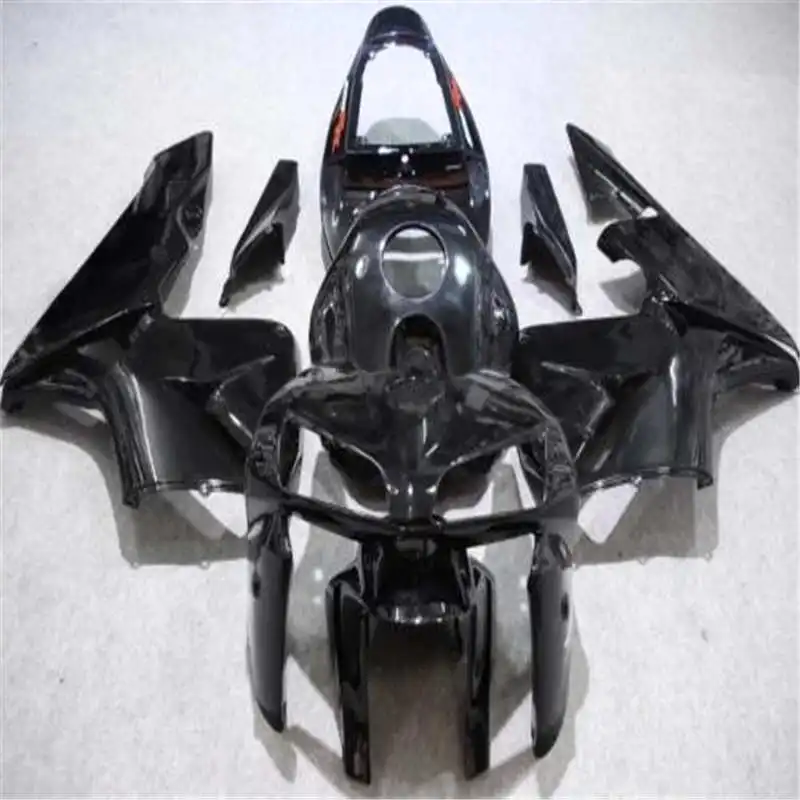 

and gifts Motorcycle Fairing kit greet F5 05 06 injection CBR 600RR 2005 2006 cbr600rr ABS full black in Fairings set