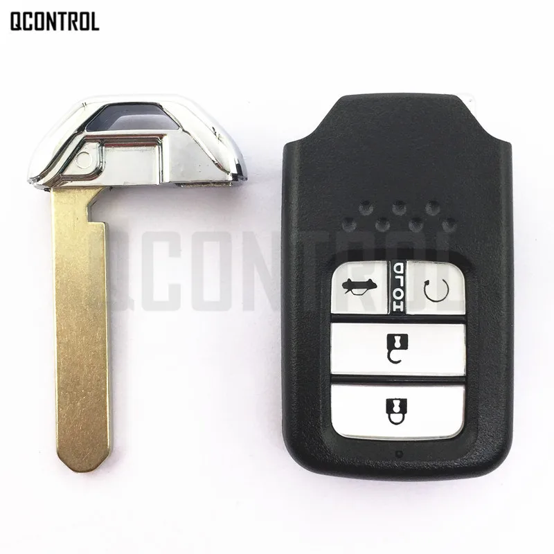 QCONTROL Автомобильный Дистанционный умный ключ для Honda Civic 72147 TEX Z01 Z012 M1 десятое