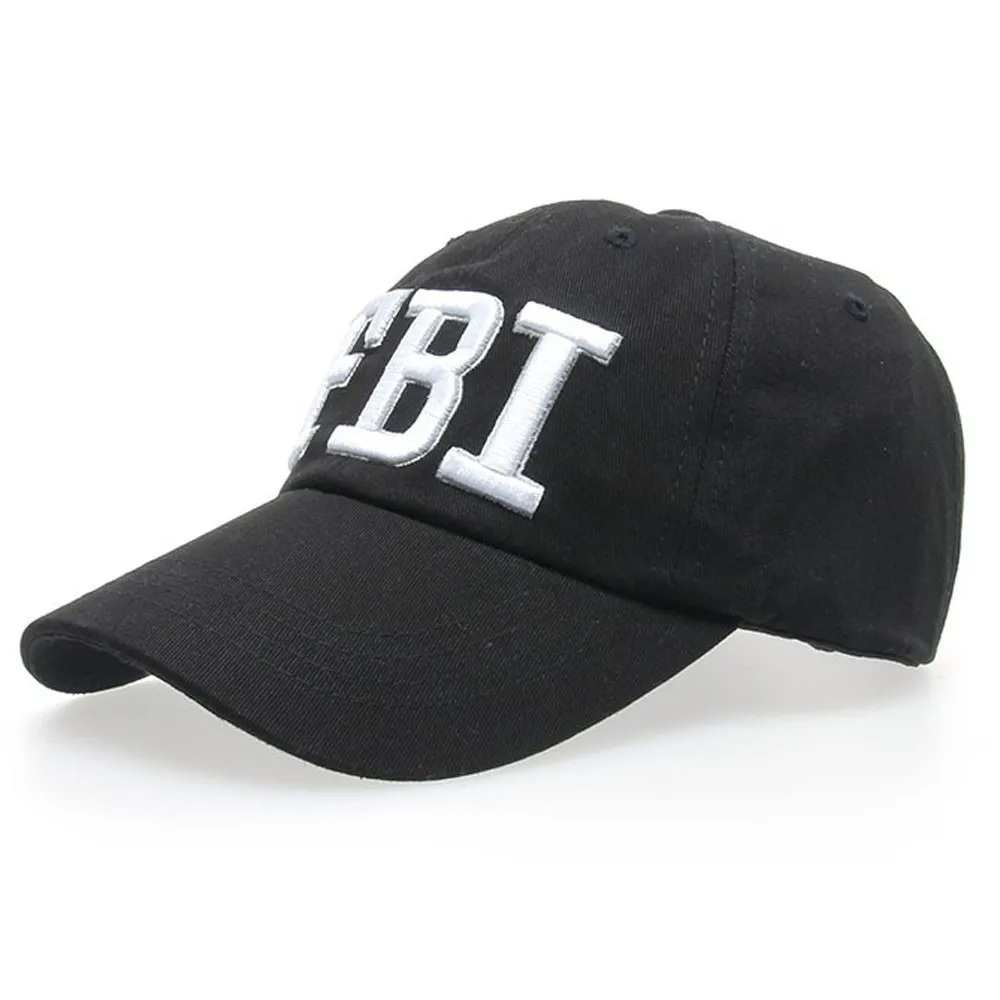 Snapback Новая летняя бейсбольная кепка s для женщин и мужчин с вышитыми буквами FBI джинсовая Бейсболка Snapback Хип-Хоп плоская шляпа бренда Gorra