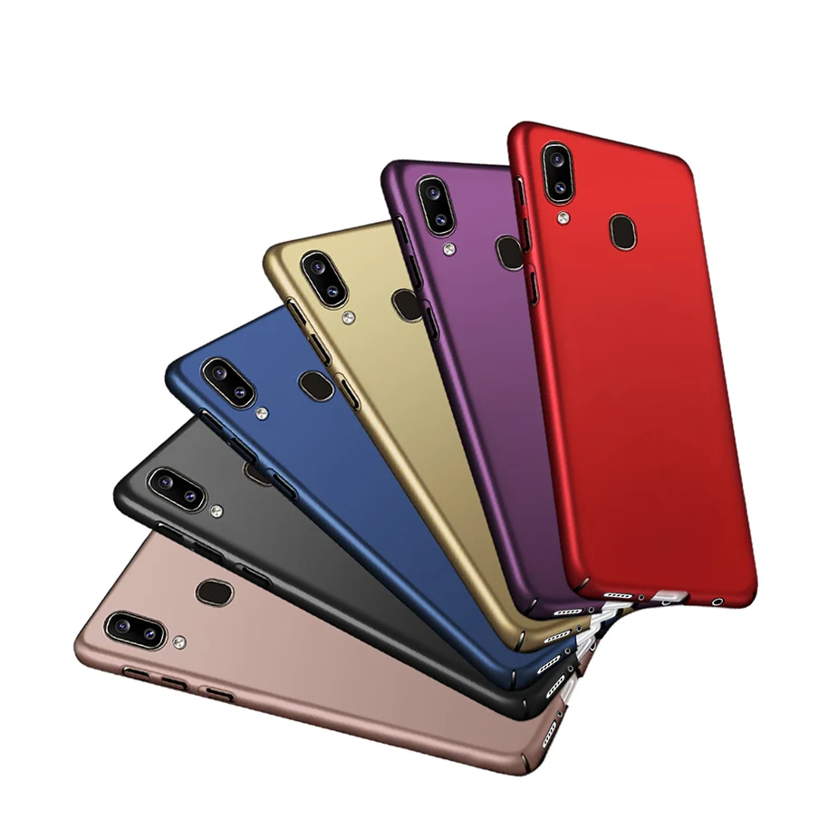 Жесткий Тонкий чехол для Samsung Galaxy A10 A20 A30 A40 A50 A60 A70 A20E задняя крышка телефона A 10 20 30