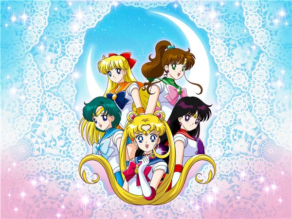 Пользовательские Sailor Moon плакат искусство домашний декор холст печать из шелковой ткани с принтом плакат на стену без рамки 180317@ 30 - Цвет: Canvas Poster