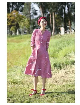 

Stripe Women Shirt Dress Swing Audrey Hepburn 50s Vintage Robe Rockabilly Retro Dress Feminino Vestidos 2018 New