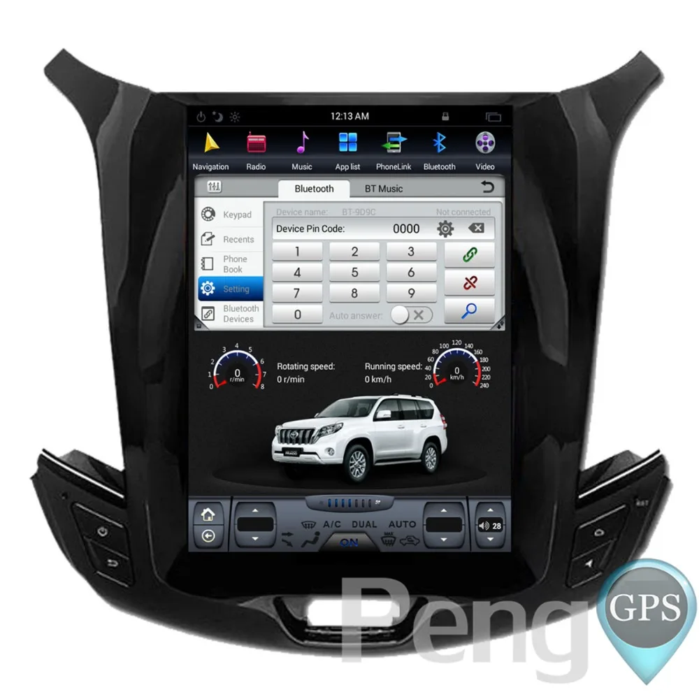 Excellent 9.7 Inch Android 6.0 DVD GPS Navigation DVD Player for Chevrolet Cruze 2017 2018 IPS Screen 32G ROM HD 1080P Video WIFI Headunit 2