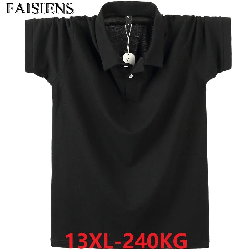 Футболка мужская с коротким рукавом хлопок размеры 10XL 12XL 58 60 62 64 66 68 Свободная