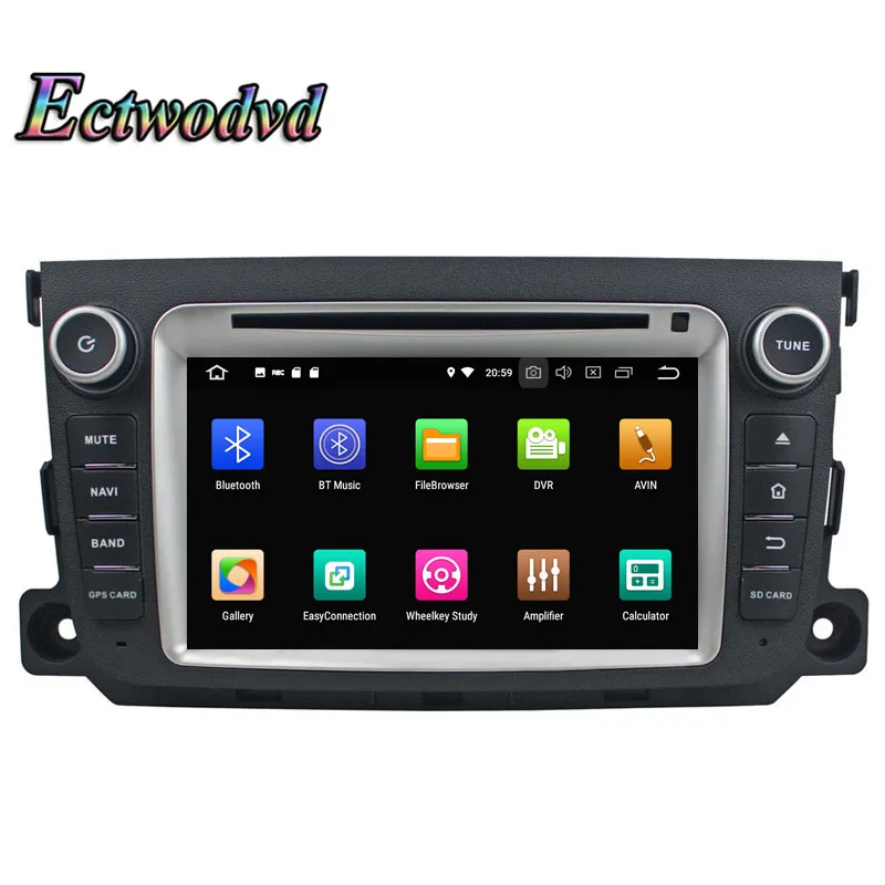 Best Ectwodvd Octa Core 4G RAM 64G ROM Android 9.0 Car Multimedia DVD Player GPS HeadUnit For Benz Smart 2011-2012 1 Best Ectwodvd Octa Core 4G RAM 64G ROM Android 9.0 Car Multimedia DVD Player GPS HeadUnit For Benz Smart 2011-2012 1