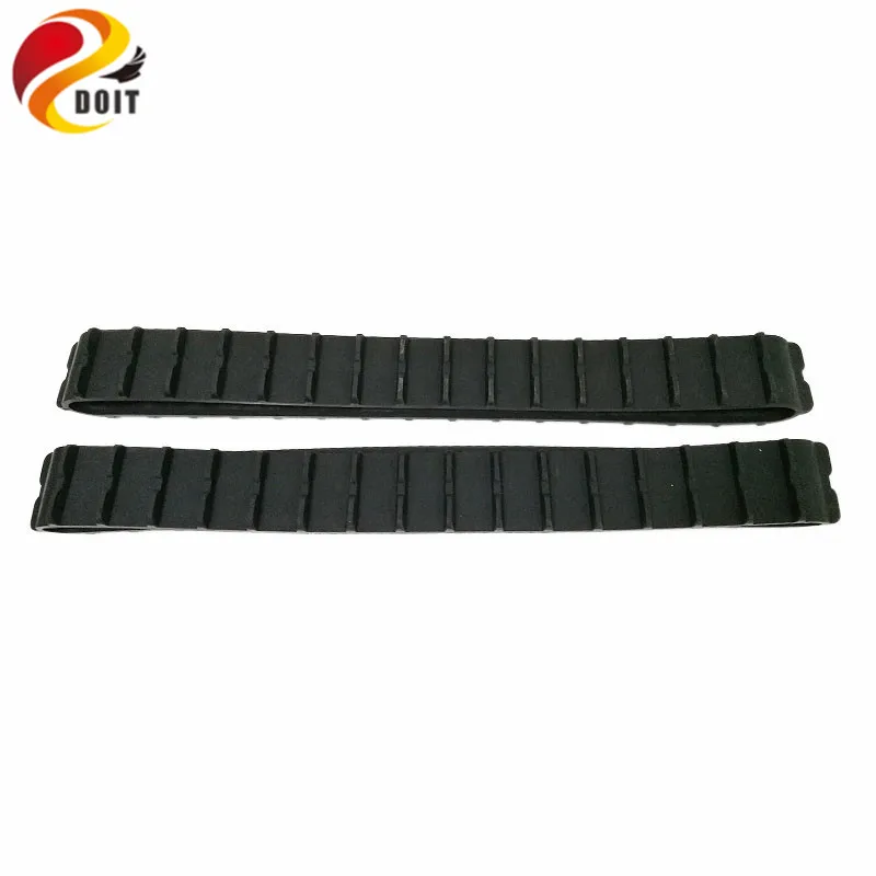 

Rubber Track for robot Tank car chassis Model transmission belt for tractor crawler caterpillar chase diy tracked wheel