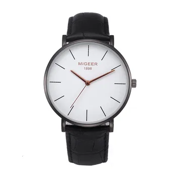 

Modern Fashion men Temperament Belt Quartz Watches Simple Stainless Steel Classic Charm watch reloj deportivo hombre A5