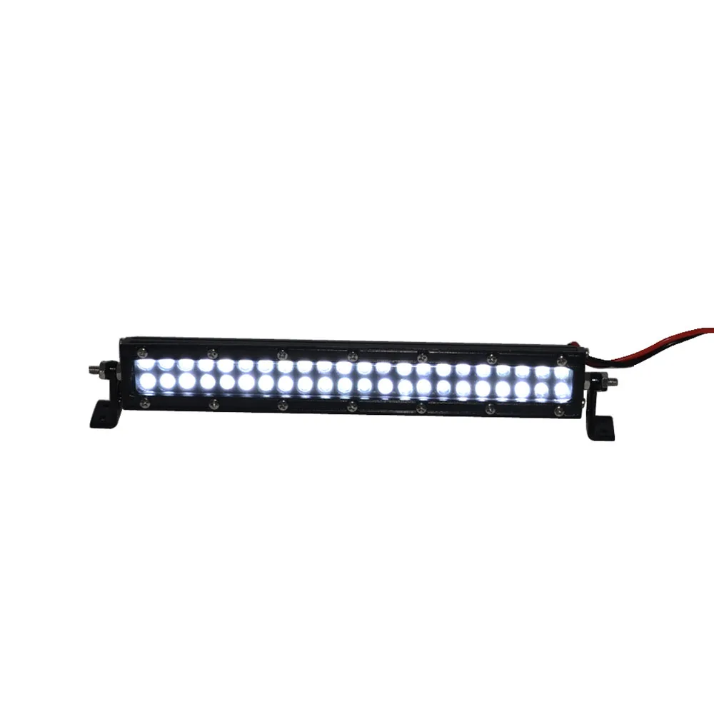 RC Car Super Bright Metal 44 LED Roof Lamp / Light Bar for 1/10 RC Crawler Axial SCX10 RC4WD D90 D110 TAMIYA CC01
