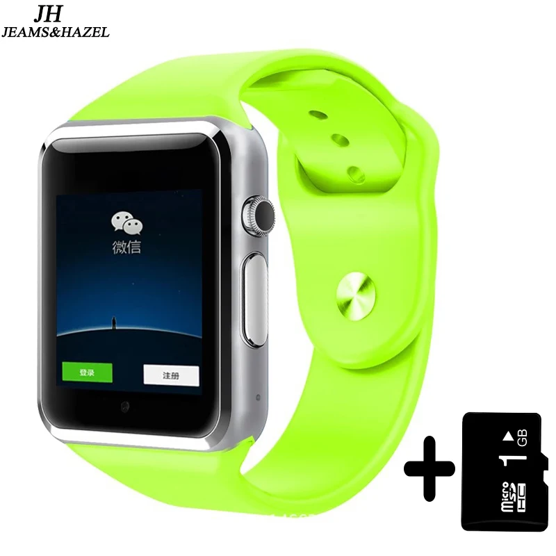 A1 bluetooth Смарт часы HD экран Поддержка sim карты Носимых устройств SmartWatch для apple Android pk