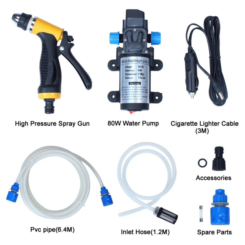 High Pressure Electric Car Wash Pump Kit (2)