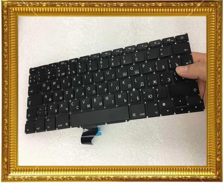 Новая русская клавиатура RU A1502 для Macbook Pro Retina 13 &quotA1502 Клавиатура Big Enter 2013 2014 2015