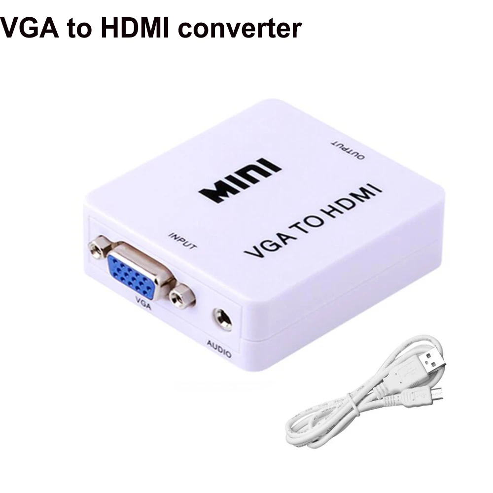 Hdmaters преобразователь из VGA в HDMI PC VGA в AV HDMI для ПК ноутбука