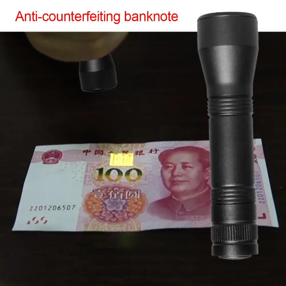 Led UV Flashlight Spright Light Ultra Violet Light For Marker Checker Detection