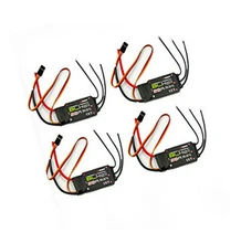 F16739-4 4 PCS Emax BLHeli firmware 20A ESC Speed Controller 2A/5V BEC for RC Multirotor / Quadcopter 2-4s LiPo asgard v2 omnibus f405 aio flight controller 4pcs blheli s esc on one pcb osd sd card current sensor bec dshot j h 15 firmware