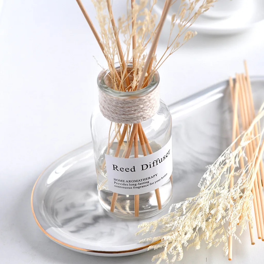 Reed диффузоры нефти с палочки из натуральных материалов Стекло бутылки и